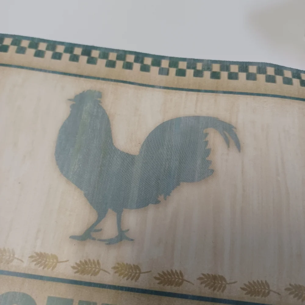 Wallpaper Border Grace Blue Farmers Market